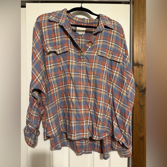 American Eagle Multicolor Plaid Shirt - Picture 1 of 6